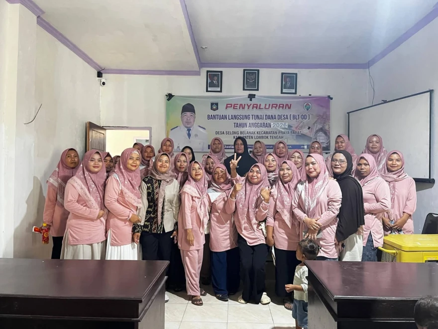 PEMERINTAH DESA SELONG BELANAK SALURKAN BLT DANA DESA TAHAP I TAHUN 2026 DAN INSENTIF KELEMBAGAAN